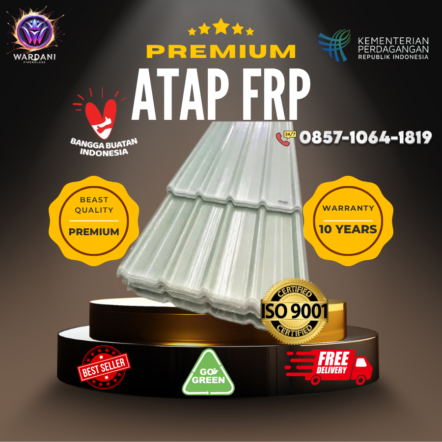 Jual Atap Fiberglass