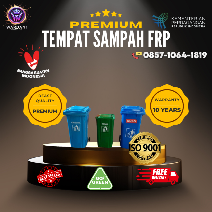 Jual Tong Sampah - PT Wardani Nusantara Fiberglass